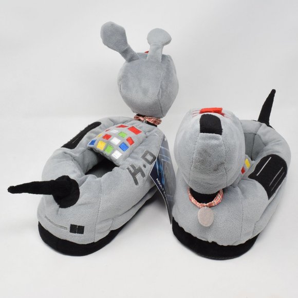 Doctor Who K9 Dog Adult Slippers Women 5 to 7 New - Picture 2 of 10